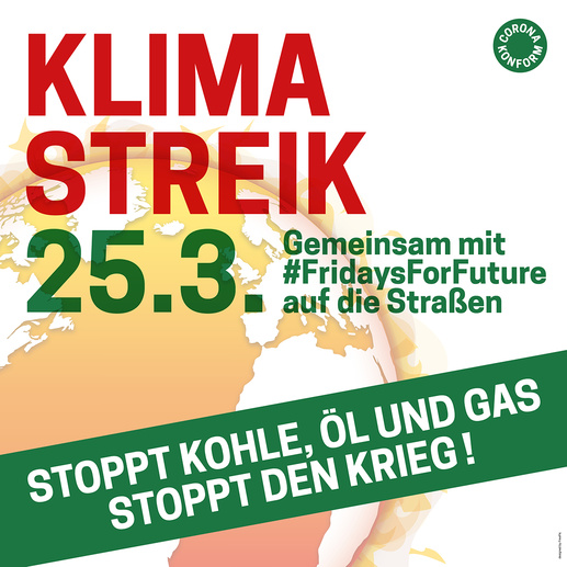 Read more about the article Deutschlandweiter Klimastreik am 25.03.2022